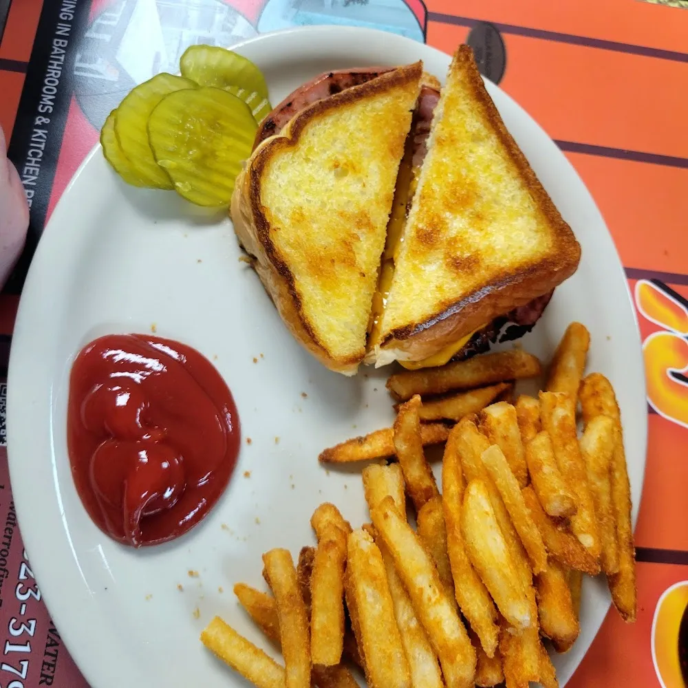 Grilled Ham and Cheese